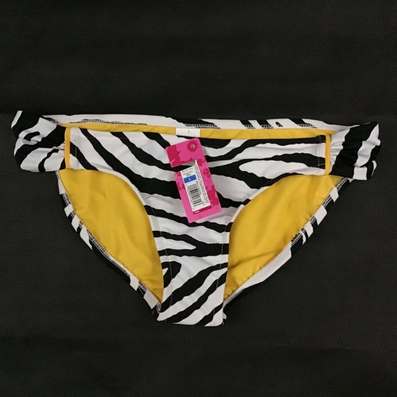 🦋Xhilaration Zebra Bikini Bottom Large NWT! - Picture 2 of 6